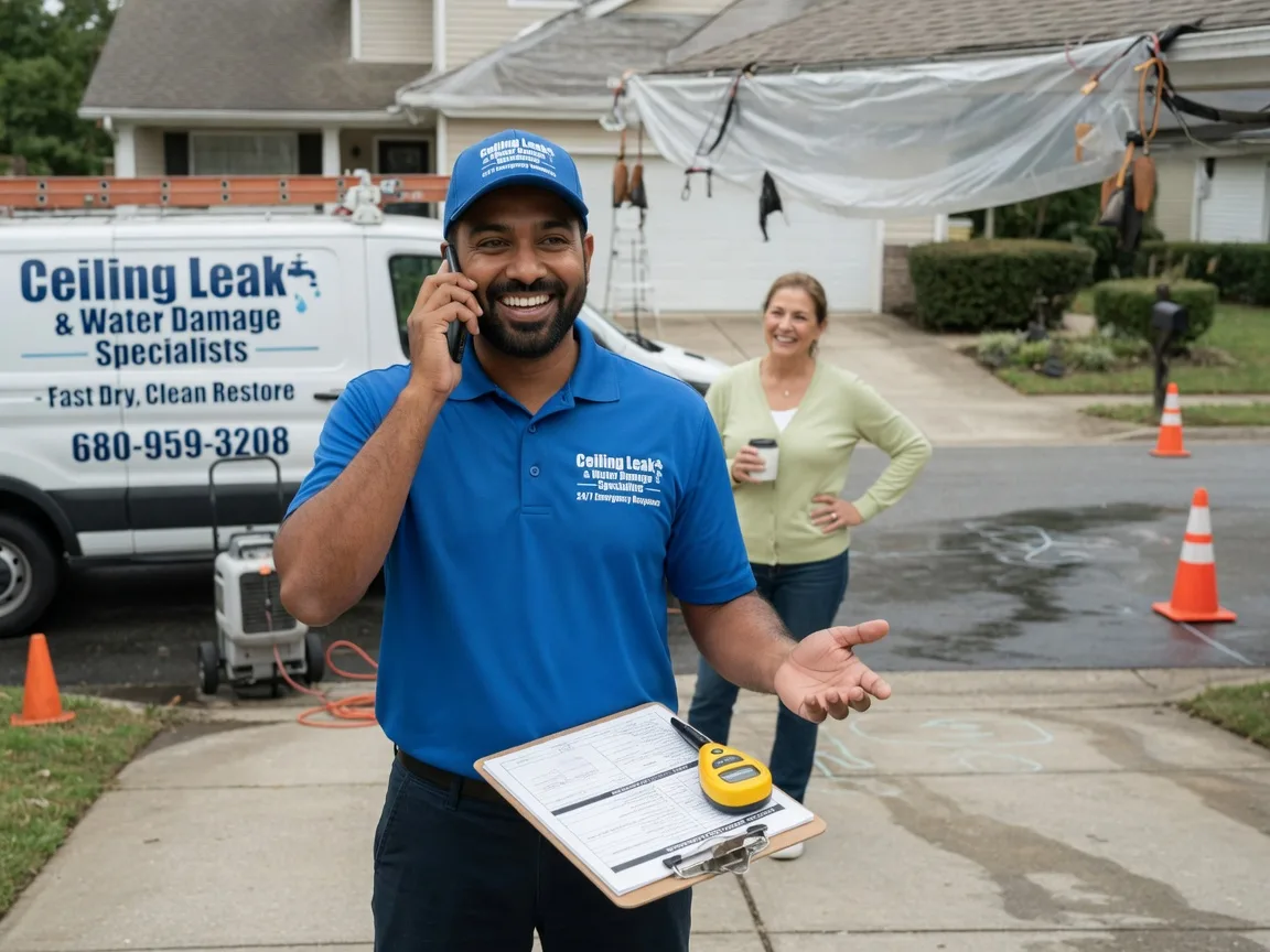 Ceiling Leak Cleanup Line Lexington, PA FAQs